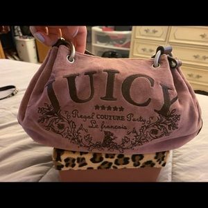 VINTAGE JUCIY COUTURE VELOUR PURSE